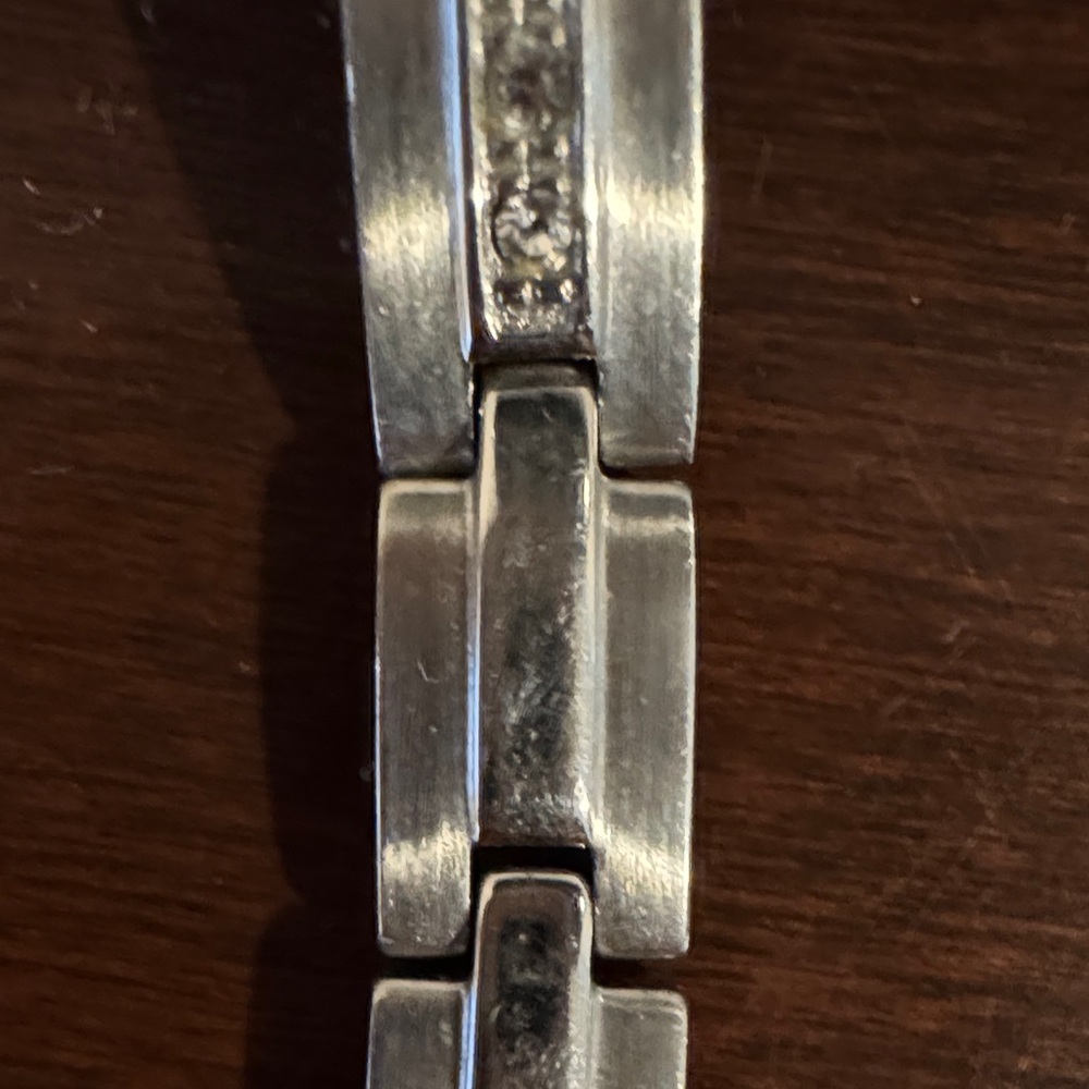Citizens Women’s Stainless Steel Bracelet (missing 1 stone) vintage - Picture 5 of 7